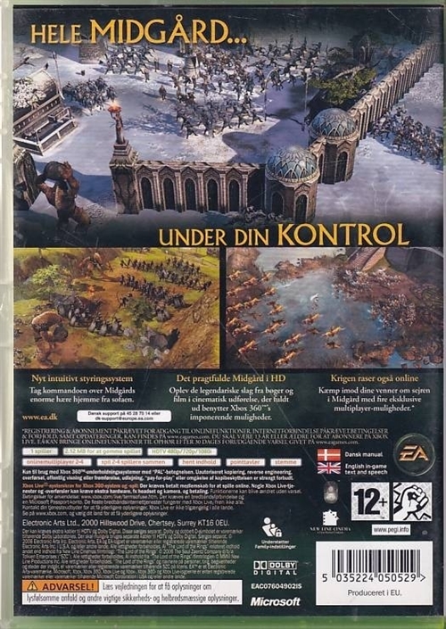 The Lord of the Rings The Battle for Middle-earth II - XBOX 360 (B Grade) (Genbrug)